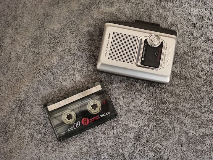 cassette recorder